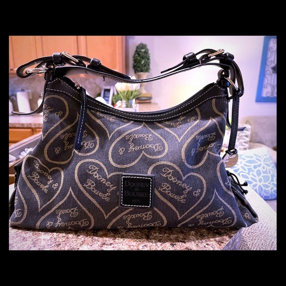 Donney and Bourke fabric heart purse - Picture 1 of 2